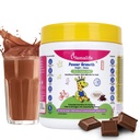 Mamalife Power Growth (Height + Bones) Kids Protein-Rich Milk Mix | 2–6 Years | No Refined Sugar | Chocolate Flavour | Height Gain | Stronger Bones | Vegetarian | High Protein | Natural | 350g