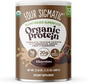 Τέσσερις Sigmatic Organic Plant-based Protein Powder Creamy Cacao Protein with Lion's Mane, Chaga, Cordyceps and More 