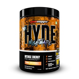 ProSupps Hyde Nightmare Orange Screamsicle Pre Workout Powder, 30 Servings