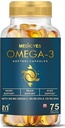 Omega 3 Fish Oil 1000mg Softgel (75 No) with EPA 180 and DHA 120