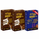 STROOM Centre Filled Protein Bars 10g Cookie Crunch & Choco Almond