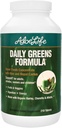Aloe Life - Daily Greens Tabletleri, sertifikalı Organik Sağlık Supplement, Antioksis, 21 Meyve, Veggies, & Herbs Including Aloe & Nopal Cactus, Low-Calorie, Keto-Friendly, Gluten-Free (210 Tabletler)