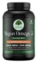 VITAL LIFE Vegan Omega 3 Vegetarian Capsules, 60 Caps