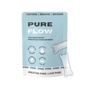 PureFlow Pro Transparent Nasal Strips – CDSCO-Licensed Medical Device in India, Hypoallergenic Adhesive & Ultra-Strong Spring for Instant Relief – Reduces Snoring & Enhances Sleep, Sport & Recovery – Sweat-Resistant | 10 Strips