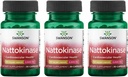 Swanson Nattokinase 2000 Fibrinolytic Unit 100 Milligram 30 Capsules Enzyme (3 Pack)