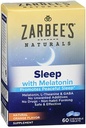 Zarbee's Naturals Sleep Melatonin, Orange Flavor, 60 Μασώμενα Δισκία (Pack of 2)