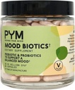 Prebiyotiks and Probiyotiks Mood Biotics by PYM with 22.91 Milyar CFU (60 Kont) Gut Health & Mood Support Supplement | Non-GMO, Vegan, Gluten Free