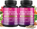 BMVINVOL 2 Pack Inositol Supplement-Myo-Inositol ve D-Chiro Inositol Ideal 40:1 - Plus Berberine, Cinnamon, Ashwagandha+5 Daha-60 Gün Supply