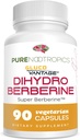 Saf Nootropics - Dihidrberine Supplement (GlucoVantage) 100 mg, 90 Capsules | Super Berberine