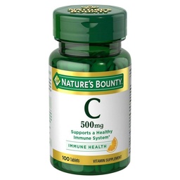 Nature's Bounty Vitamin C 500 mg Δισκία 100 ea (πακέτο των 6)