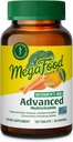 MegaFood Women's 40+ Advanced Multivitamin for Women - Dr Formulated - Βιταμίνη Β, Βιταμίνη D3, Βιταμίνη Κ2 & Χολίνη - Ενέργεια Μεταβολισμός, Εγκεφαλική Υγεία & Υγεία των Οστών - Χορτοφαγικά - 120 Tabs (60 μερίδες)