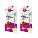 Vidafuel Wellness Protein Drink, 16g Πρωτεΐνη ανά 2oz Shot, 32 fl oz Carton, 2 Pack, Berry, Collagen και Whey Drink, Δεν Τεχνητά γλυκαντικά