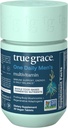 Gerçek Grace One Daily Men's Multivitamin Fermented Minerals, Organik Adaptogens & Mushrooms Whole Body Balance Immune, Endurance, Bone & Heart Support - Non-GMO, Gluten Free - 30 Vegan Tabletler