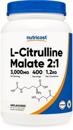 Nutricost L-Citrulline Malate Toz (2: 1) 1.2KG