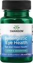Swanson Lutein & Zeaxanthin Synergistic Eye Health Vision Retina Macula Supplement (Συμπλήρωμα Lutein 20 mg & OmniXan Zeaxanthin 2 mg) 60 Softgels Sgels