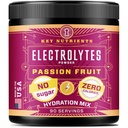 KEY NUTRIENTS Multivitamin Electrolytes Toz No Sugar - Delicious Passion Fruit Electrolyte Toz - Endurance & Energy Supplement - Hydration Toz - No Calories - 90 Hizmet - ABD'de Gerçekleştirilmiş