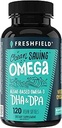 Ocean Saving Omega, Algae Omega 3, DHA Supplement, 4-Month Supply, Sustainablely Sourced, Highest Levels of DHA ανά κάψουλα (440 mg), w/DPA