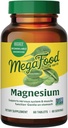 MegaFood Magnezyum - Kalp ve sinir sistemini destekler - Magnezyum Tamamı mayınlı Magnezyum Glycinate - Vegan, Gluten-Free, Non-GMO ve Kosher - 9 Yiyecek Allergens olmadan - 60 Tabs