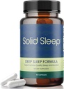 Deep Sleep Formula, Natural Sleep Aid Without Melatonin, Magnezyum Bisglycinate, L. Theanine, Inositol, Sleep Pills for Yetişkinler, 60 Vegan Capsules