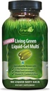 Irwin Naturals Women's Living Green Liquid-Gel Multi - 120 Liquid Softgels - 70 Essential Nutrients, Vitamins & Minerals içerir