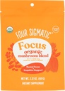 Four Sigmatic Focus Blend 7 Superfoods Adaptogen Blend Mix with Lion's Mane, Cordyceps, Rhodiola, Bacopa & Mucuna | Productivity & Creative Support | Decaf & Dissolves Easily | 30 Servings