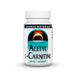 Source Naturals Acetyl L- Καρνιτίνη, 500mg, 30 δισκία