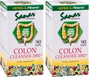Sanar Naturals Colon Cleanser, 90 Capsules (2 Pack) - Diyetsel Fiber, Herbal ve Probiyotikler, Digestive Support, Colon Cleanse Supplement for Women & Men