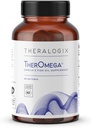 Theralogix TherOmega Omega-3 Fish Oil Supplement - Supports Heart, Brain, Immune & Ortak Sağlık* - Vahşi Alaska Pollock'tan 700 mg DHA & EPA - Sustainable Sourced - NSF sertifikalı - 90 Softgels