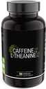 SYMNUTRITION Caffeine 100 mg, L-Theanine 200 mg - 120 Kont (V-Capsules) / 120 Hizmet: ABD'de bir cGMP-Registered Tesiste Üretildi; Vegan & Gluten Free
