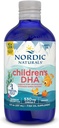 Nordic Naturals Children’s DHA, Orange - 8 oz for Kids - 530 mg Ωμέγα-3 με EPA & DHA - Ανάπτυξη & Λειτουργία του εγκεφάλου - Μη-ΓΤΟ - 96 Υπηρεσίες