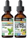 BIO KRAUTER Χλωροφύλλη Βάμμα 2 Fl. Oz. & Lung Detox Βάμμα 2 Fl. Oz.