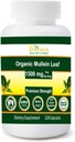 Organik Mullein Leaf 1500 mg ABD'de yapılan 120 Sebze Capsules hizmet ediyor