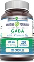 Amazing Formulas GABA with Vitamin B6 Supplement 