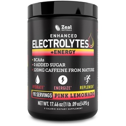 Electrolyte + Energy Powder Drink Mix (90 σερβιέτες 
