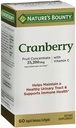 Nature's Bounty Cranberry Dietary Supplement 60 Soft Gels (Pack of 4)