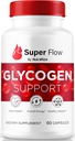 NutraRize Super Flow Glycogen, SuperFlow Glycogen Support Capsules, Super Flow Glyco Optimizer, Official SuperFlow Glyco Optimiser Caps, Super Flow Detox Cleanse, Super Flow Glycol (60 Capsules)