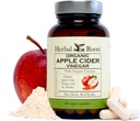 Herbal Roots Organic Apple Cider Vinegar Capsules with Mother and Organic Cayenne | 650 mg | 60 Vegan Capsules