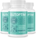 GutOptim Probiotic & Prebiotic Capsules | Pre and Probiotics for Synbiotic Gut Health & Bloating Relief for Women & Men | Enzyme with Probiotics for Digestive Health | Non-GMO, 60 Ct, 3 Month Supply