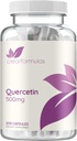 Υψηλής αντοχής κάψουλες Quercetin 500mg - Quercetin Dihydrate Potent Flavonoid Antioxidant και Nutraceutical για την υποστήριξη της καρδιάς και του ανοσοποιητικού - Vegan Friendly - Made in a cGMP US Lab (200 Services)
