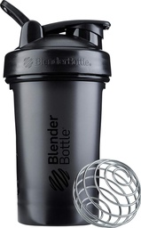 BlenderBottle Classic V2 Shaker μπουκάλι Ιδανικό για την πρωτεΐνη Shakes και προ προπόνηση, 20-Ounce, μαύρο