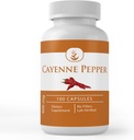 Pure Original Ingredients Cayenne Pepper, (100 Capsules) Always Pure, No Additives Or Fillers, Lab Verified