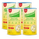 Almased Vanilla Meal Replacement Shake - Χαμηλή γλυκαιμική Υψηλής Βάσης Φυτικών Πρωτεΐνη Σκόνη- Συμπλήρωμα Διατροφικής Υποστήριξης Βάρος Υγείας - Βανίλια Γεύση - 17,6 oz (1,1 Λίβρα (4 Συσκευασία))