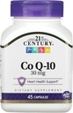 21. Yüzyıl Co Q10 30 mg Capsules, 45 Kont (21341)