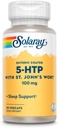 SOLARAY 5HTP Plus St John's Wort - 30 Enteric-Coated Capsules - 100 mg - 30 Hizmet