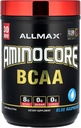 ALLMAX Διατροφή AMINOCORE BCAA – 8G BCAAs – 100% καθαρός κλάδος αλυσοδεμένα Αμινοξέα – Χωρίς γλουτένη - Μπλε σμέουρο - 315 γραμμάρια