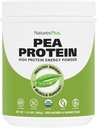 Natures Plus Organic Pea Protein - 1,1 lbs, Vegan Drink Powder - Υψηλής Ενέργειας Protein Powder, Hunger Καταπιεστικό, Μυϊκός Οικοδόμος, Προάγει την Υγεία της Καρδιάς - Μη ΓΤΟ, Χορτοφαγικά, Χωρίς Γλουτένη - 25 Υπηρεσίες
