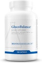 Βιοτική έρευνα GlucoBalance Chromium, Vanadium, L συμπλήρωμα καρνιτίνης, υποστηρίζει τη μεταβολική υγεία και να διατηρήσει υγιή επίπεδα λιπιδίων αίματος - 180 κάψουλες