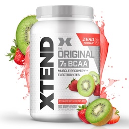 Xtend XTEND αρχική BCAA σκόνη 7g BCAA και 2.5g L-Γλουταμίνη, ζάχαρη δωρεάν μετά την προπόνηση μυϊκή αποκατάσταση ποτό με Αμινοξέα για άνδρες και γυναίκες, 90 εξυπηρετούν