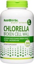 NutriBiotic- Chlorella Super Green Food 500 mg 300 Tabs | Kırık Hücre Duvar Nutrient-Rich Microalgae, Water Cultivated Superfood | Chlorophyll with Vitamins, Minerals & Trace Elements | Vegan & Non-GMOMO