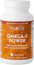 BrainMD Dr Amen Omega-3 Power - 60 Κάψουλες, Συσκευασία των 2 - Κοινή & ανοσοποιητική υποστήριξη συμπλήρωμα - Περιέχει DHA & EPA - Χωρίς γλουτένη - 60 Σύνολο εξυπηρετήσεων